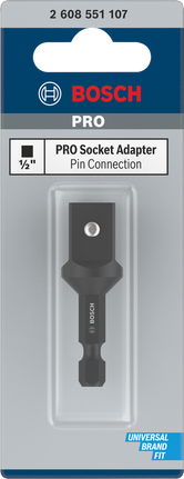 Переходник для торцевого ключа Bosch PRO с разъемом 1/2 дюйма.