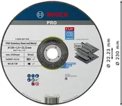 Диск для резки нержавеющей стали и металла Bosch PRO, диаметр 230 мм.