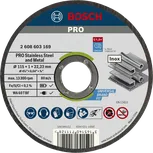 Диск для резки нержавеющей стали и металла Bosch PRO, 115 мм.