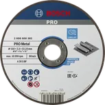 Отрезной диск Bosch PRO с металлическим покрытием, 150 x 2,5 мм.
