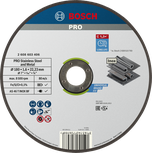 Диск для резки нержавеющей стали и металла Bosch PRO, диаметр 180 мм.