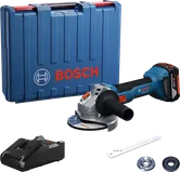 Комплект аккумуляторной угловой шлифовальной машины Bosch GWS 18V-8.