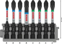 Набор бит для ударной отвертки Bosch PRO 8 шт. 55 мм.