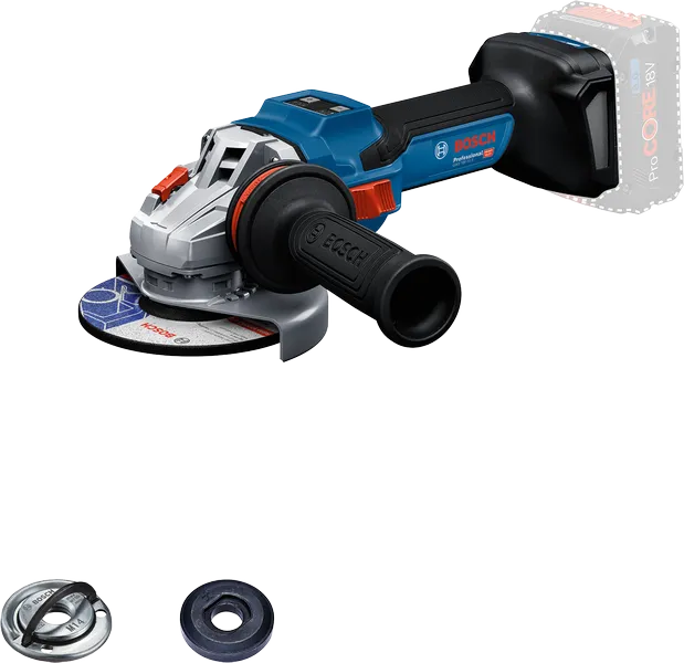 Аккумуляторная угловая шлифовальная машина Bosch GWS 18V-15 S.