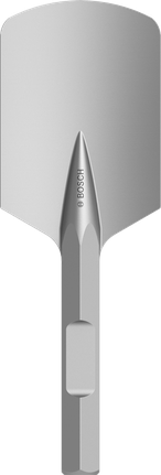 Лопаточное зубило Bosch PRO HEX 28-4C с режущей кромкой 135 мм.