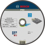 Отрезной диск Bosch PRO из нержавеющей стали диаметром 230 мм для нержавеющей стали.