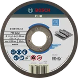 Отрезной диск Bosch PRO с металлическим креплением, 115 x 1,6 x 22,23 мм.