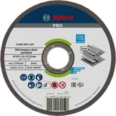 Диск для резки нержавеющей стали и металла Bosch PRO, диаметр 125 мм.