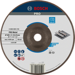 Отрезной диск Bosch PRO с металлическим креплением, 180 x 3 мм.