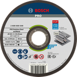 Диск для резки нержавеющей стали и металла Bosch PRO, диаметр 125 мм.