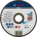 Диск для резки различных материалов Bosch PRO, 115 x 1 x 22,23 мм.
