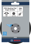 Опорная пластина Bosch PRO Hard 125 мм для угловой шлифовальной машины.