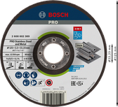 Дисковая пескоструйная машина Bosch PRO из нержавеющей стали и металла, 3-в-1, 125 мм.