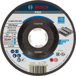Отрезной диск Bosch PRO с металлическим креплением X-Lock 115 мм.
