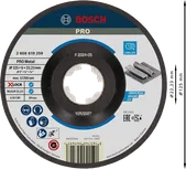 Шлифовальный диск Bosch PRO с металлическим креплением X-Lock 125 мм.
