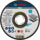 Отрезной диск Bosch PRO из нержавеющей стали и металла XLock.