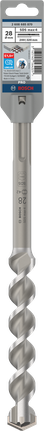 Ударная дрель Bosch PRO SDS max-4, размер сверла 28×200×320 мм.