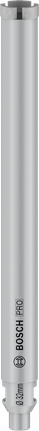 Инструмент для прокладки коронок Bosch PRO, мокрый, 32 x 300 мм, размер G 1/2 дюйма.