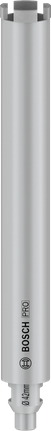 Сверло Bosch PRO для мокрого сверления, 42x400 мм, размер G 1/2 дюйма.