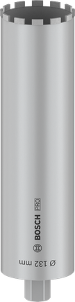 Сверло Bosch PRO для мокрого сверления, диаметр 132 мм, диаметр 1 1/4 дюйма UNC.