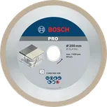 Алмазный диск Bosch PRO Ceramic 200 мм для резки плитки.