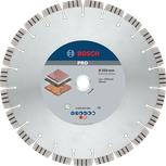 Алмазный диск Bosch PRO Stone, 350 мм для резки камня.