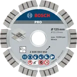 Алмазный диск Bosch PRO Concrete 125 мм для резки бетона.