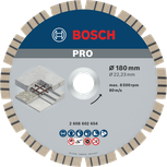 Алмазный диск Bosch PRO Concrete 180 мм для резки бетона.