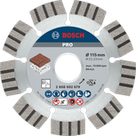 Абразивный алмазный диск Bosch PRO 115 мм для резки.