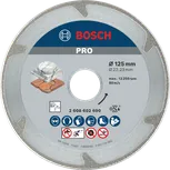 Алмазный диск Bosch PRO Marble 125 мм для резки камня.