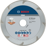 Алмазный диск Bosch PRO Marble для резки камня, 150 мм.