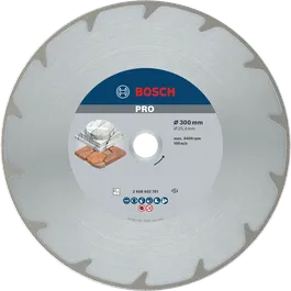 Алмазный диск Bosch PRO Marble, 300 мм для резки.