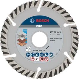Алмазный отрезной диск Bosch PRO Multi Material 115 мм.