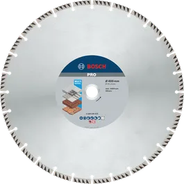 Алмазный диск Bosch PRO Multi Material 400 мм для резки.
