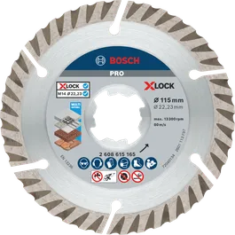 Алмазный диск Bosch PRO Multi Material X-Lock 115 мм.