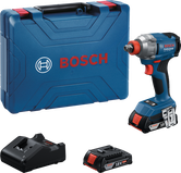 Набор ударных гайковертов Bosch GDX 18V-285 с кейсом.