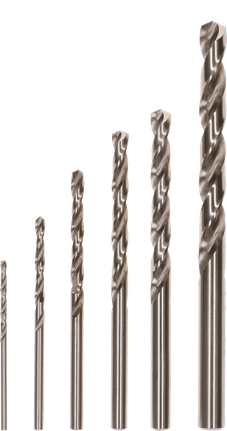 Набор сверл Bosch PRO Metal HSS-G, 6 размеров.
