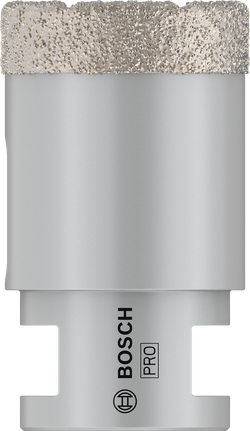 Сухой корончатый сверло Bosch PRO для резки керамики, диаметр 35 мм, для сверления отверстий под плитку.