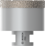 Сухой корончатый сверло Bosch PRO Ceramic диаметром 60 мм для сверления отверстий под плитку.