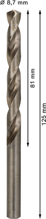 Сверло Bosch PRO Metal HSS-G 8,7 мм.