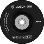 Опорная подушка Bosch PRO Hard 115 мм для шлифовальных машин X-LOCK.