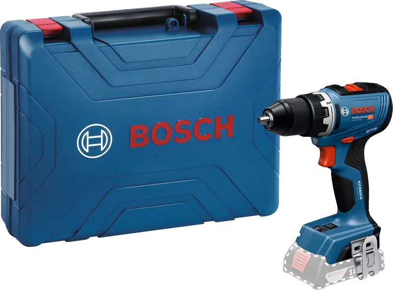 Дрель Bosch GSR 18V-65 с кейсом для переноски.