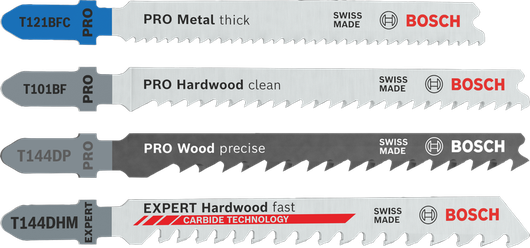 Набор пилок для лобзика Bosch PRO по дереву и металлу из 15 шт.