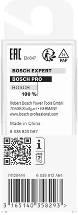 Фреза Bosch PRO Core Box R 6 с хвостовиком 8 мм.