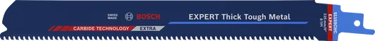 Полотно для сабельной пилы Bosch EXPERT Thick Tough Metal.