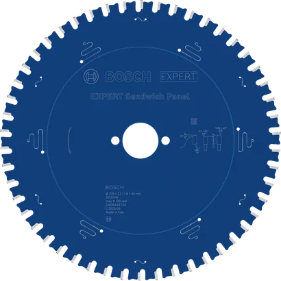 Пильный диск для сэндвич-панелей Bosch EXPERT, 235 мм.
