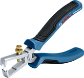 Инструмент для зачистки проводов Bosch 160 мм с эргономичной мягкой рукояткой.
