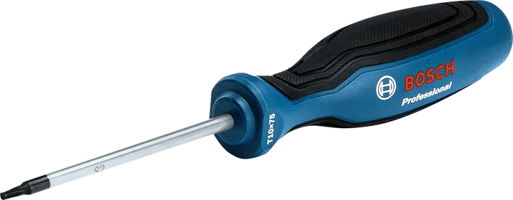 Отвертка Bosch TX10x75 с эргономичной рукояткой.