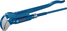 Угловой трубный ключ Bosch для санитарных работ, 45°, хромованадиевая сталь.