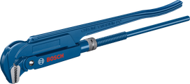 Угловой трубный ключ Bosch для сантехнических работ, 90°, хромованадиевая сталь.
